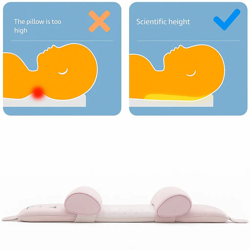 Baby Shaping Head Support Pillow - Assorted Colour